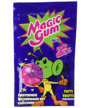 Pop Rocks Magic Gum Blue Apple 50 pack bag (50 x 7 g)