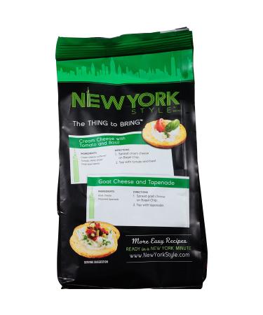 New York Style Roasted Garlic Bagel Crisps - 7.2oz - Buy Online on SooperMarket.com