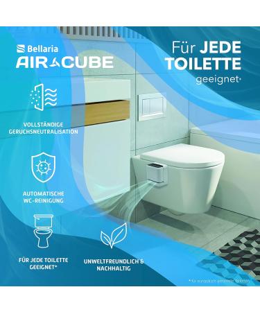 Bellaria Ocean Breeze Fragrance Insert for Air Cube | Sea-Fresh Toilet Odor Eliminator | Fresh & Fragrant Bathroom Solution - Buy Online on SooperMarket.com