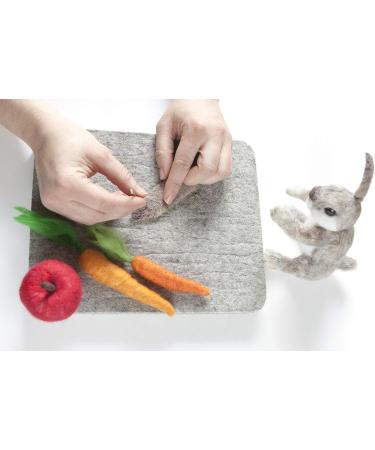 Desert Breeze Distributing Made in USA  Needle Felting Pad  8 x 10 x 1 inch  100% Natural Wool  Firm  for Precision Felting 8 x 10 Precision - Buy Online on SooperMarket.com