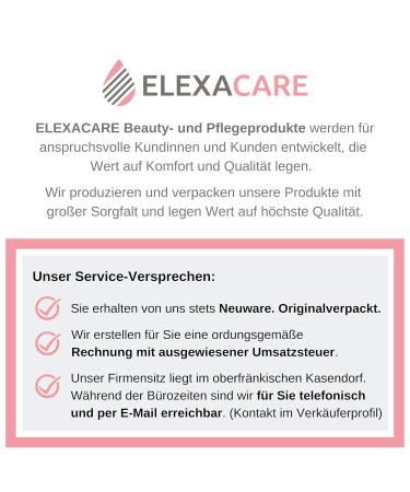 ELEXACARE Wide Toothed Curling Comb 24 cm Coarse-Toothed Styler for Curls & Long Hair | Black | International Shipping - Buy Online on SooperMarket.com