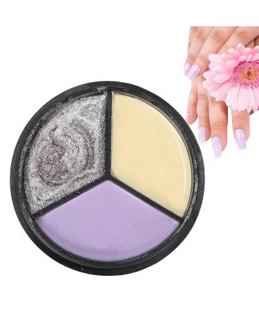 Shop Gel Nail Polish Cream - 3 Elegant Colors for Christmas Parties | Safe & Delicate DIY Nail Art | #10 Soy Milk White Flash Star Silver Sweet - Buy Online on SooperMarket.com