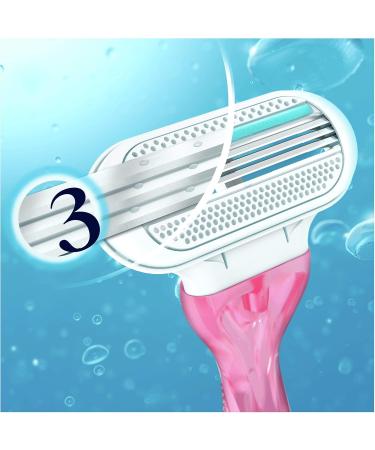Buy Gillette Venus Sensitive Razor for Women - 4 Pack (3 + 1 Disposable) | International Shipping Available - Buy Online on SooperMarket.com