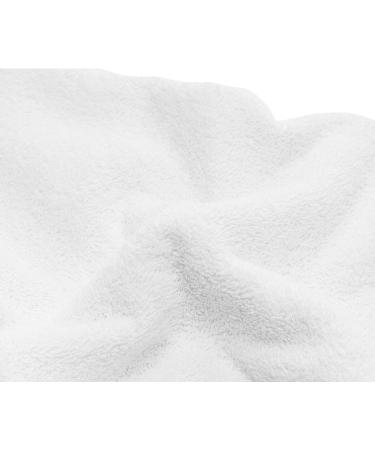 Luxury White Washcloths Face Towels for Bath - 100% Cotton - 13 x 13 - 12 Pack - Buy Online on SooperMarket.com