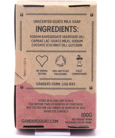 K.I.S.S. Keep It Simple Soap Unscented Goat Milk Soap 100g - Buy Online on SooperMarket.com