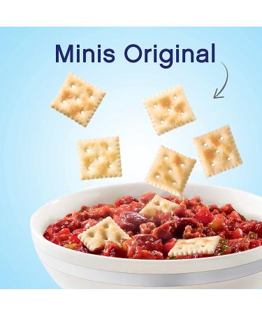 Premium Original Mini Saltine Crackers - 11 oz | High-Quality Snack Option - Buy Online on SooperMarket.com