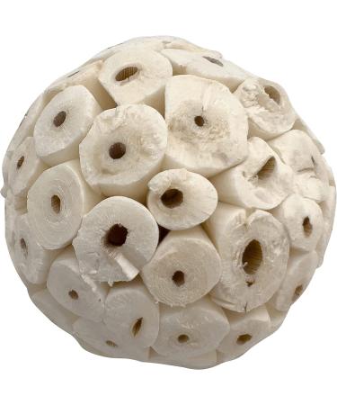 M&M Assorted Sola Bird Toys - Natural Shredding Foot Toys with Small Sola Balls (12-Pack) - Buy Online on SooperMarket.com