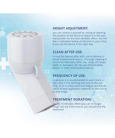Handheld Lung Expander & Mucus Removal Device | Breathing Trainer for Improved Lung Capacity & Respiratory Health | Clears Lung Congestion for Easier Breathing - Buy Online on SooperMarket.com
