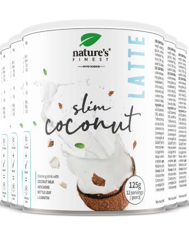 Nature's Finest Coconut Slim Latte | Delicious 3-in-1 Weight Loss Drink with Nettle Extract Artichoke Extract and L-Carnitine | Supports Digestion and Immune System 5