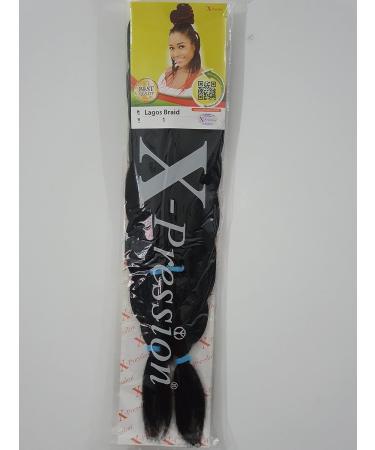 Xpression Lagos Braid Pre-Stretched Hair Extensions (1) - Buy Online on SooperMarket.com