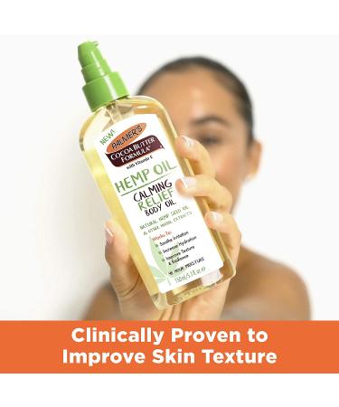 Palmer's Cocoa Butter Hemp Oil Calming Relief Body Oil - 5.1 oz | Moisturize & Soothe Skin - Buy Online on SooperMarket.com