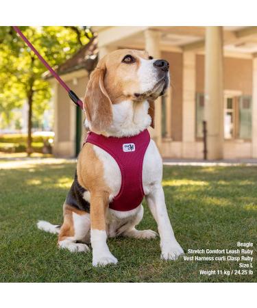 Shop Curli XS Beige Vest Harness - Air-Mesh Light Tan for Dogs | International Shipping Available - Buy Online on SooperMarket.com