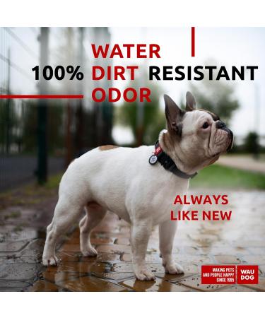 Waterproof Adjustable Dog Collar for Big Medium & Small Dogs | Waudog - Buy Online on SooperMarket.com