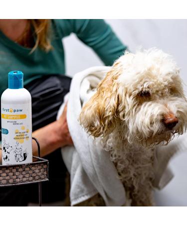 FIRSTPAW Pet Shampoo 500ml - Vegan Puppy & Dog Shampoo Aloe Vera Formula for Sensitive Skin Suitable for All Breeds & Fur Types - Buy Online on SooperMarket.com