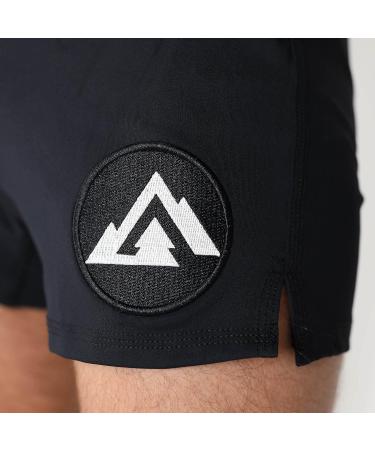 GRW Versatile Training Shorts - Nogi BJJ Jiu Jitsu MMA - Black Medium (Made in USA) - Buy Online on SooperMarket.com