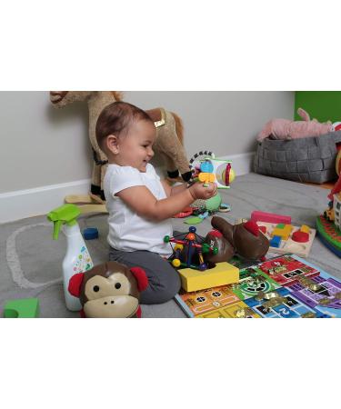 Buy Babyganics Toy & Highchair Cleaner Spray - Fragrance Free 17oz | Safe for Baby & Eco-Friendly | International Shipping Available - Buy Online on SooperMarket.com