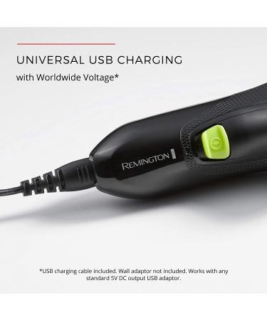 Remington Ultrastyle Rechargeable Rotary Shaver PR1320 - Black/Neon Green - Buy Online on SooperMarket.com