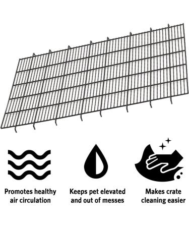 Midwest 36 x 23 Dog Crate Floor Grid - Durable and Easy-to-Clean - Buy Online on SooperMarket.com