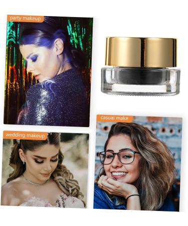Angoily 2pcs Eyeliner Pencil Eyebrow Gel Eye Liner Gel Eyeliner Waterproof Eyeliner Liquid Eyeliner Portable 1 count (Pack of 1) Blackx2pcs - Buy Online on SooperMarket.com