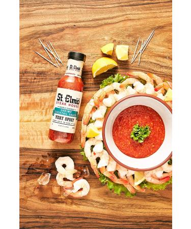 St. Elmo Extra Spicy Cocktail Sauce and Horseradish Bundle - Perfect for Steak and Seafood - Buy Online on SooperMarket.com