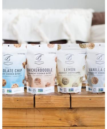 Bakeology Vegan Gluten-Free Mini Cookie Bites - Dairy-Free, Non-GMO, 0g Trans Fat (Variety Pack) - Buy Online on SooperMarket.com