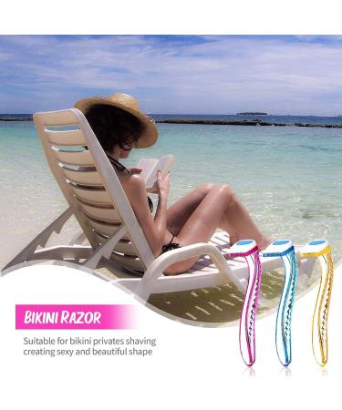 16-Piece Bikini Razor Set | Disposable Manual Beauty Razors for Women's Pubic Hair Removal & Body Care - Buy Online on SooperMarket.com