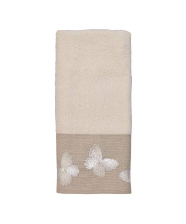 Avanti Linens 039174 IVR Yara Fingertip Towel, One Size, Ivory Ivory One Size