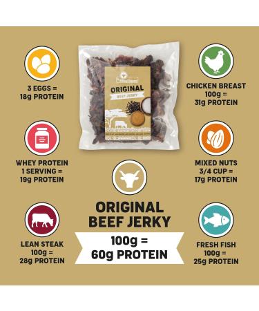 Original Beef Jerky - 250g Pack - Premium Quality, Authentic Flavor - Buy Online on SooperMarket.com