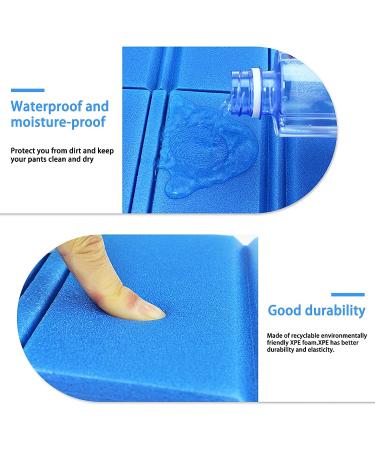 inheming 2PCS Camping Cushion Seat  Foldable Ultralight Foam Sitting Pads  Save Your Backpack Space and Reduce Weight - Buy Online on SooperMarket.com