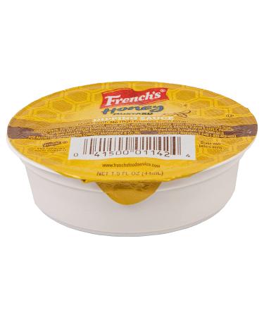 French's Honey Mustard Dipping Sauce 1.5 fl oz - Pack of 96 | Single-Serve Cups for Takeout & Delivery - Buy Online on SooperMarket.com