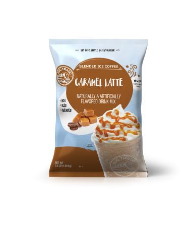 Big Train Blended Ice Coffee Caramel Latte 3.5 Lb (1 Count), Powdered Instant Coffee Drink Mix, Serve Hot or Cold, Makes Blended Frappe Drinks Caramel Latte 3.5 Pound (Pack of 1)