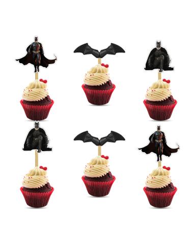Seyal Btman Cupcake Topper