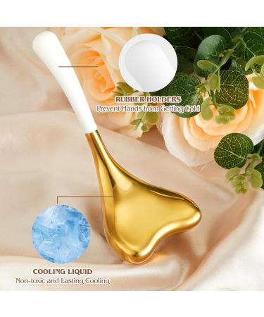 Ice Globes -Facial Skin Care Tools for Women Cryo Sticks -Unbreakable Stainless Steel and Special Design Esthetician Supplies Cooling Spa Globes - Buy Online on SooperMarket.com