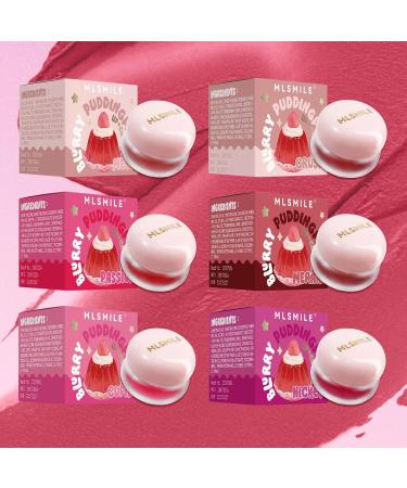 Jelly Lipstick Mud - Moisturizing Matte Velvet Lip Glaze & Cheek Blush with Aloe Vera | High Pigment Long Lasting Lip Makeup (05#Cupid 1 OZ - Buy Online on SooperMarket.com