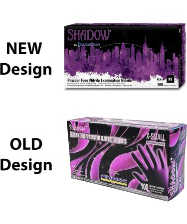 Adenna SHD Shadow 6 mil Powder-Free Nitrile Exam Gloves - Black Medium (Pack of 100) - Buy Online on SooperMarket.com