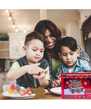 Tootsie Roll Gingerbread House Kit - Create Your Own Festive Cottage - Buy Online on SooperMarket.com