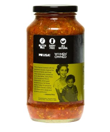 Pirro's All-Natural Puttanesca Pasta Sauce - Gluten-Free, No Processed Sugar (1.5 lb) - Buy Online on SooperMarket.com