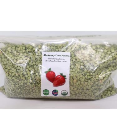 Green Split Peas 5 Pounds USDA Certified Organic Non-GMO Bulk, Product of USA, Mulberry Lane Farms