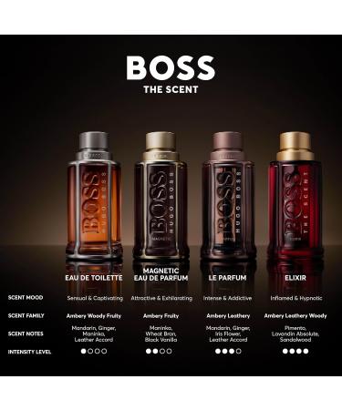 Hugo Boss The Scent Eau de Toilette Ambery Men's Cologne With Notes of Ginger Manika Fruit & Leather Accords Long Lasting Fragrance 1.6 Fl Oz (Pack of 1) - Buy Online on SooperMarket.com