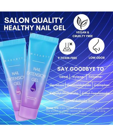 Makartt Galaxy Poly Nail Gel Kit - 15ML Builder Gel Set for Nail Extension, 6 Shimmer Night Sky Colors - UV/ Acrylic Gel All-in-One Starter Kit - Buy Online on SooperMarket.com