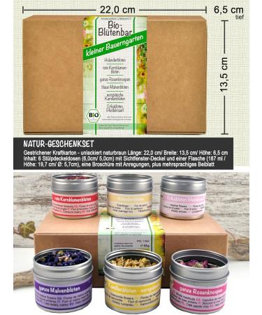 Buy Organic Small Farm Garden Gift Set | 6 Assorted Flowers | Perfect Eco-Friendly Gift - Buy Online on SooperMarket.com
