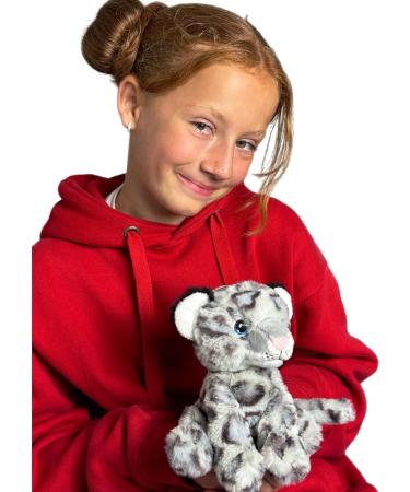 Deluxe Paws Plush Eco Toys - 100% Recycled Material (Snow Leopard) - Buy Online on SooperMarket.com