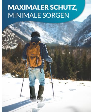 Alpine Value Waterproof Gaiters for Men & Women | Durable Hiking Hunting Snow & Rain Protection | German Start-up - Buy Online on SooperMarket.com