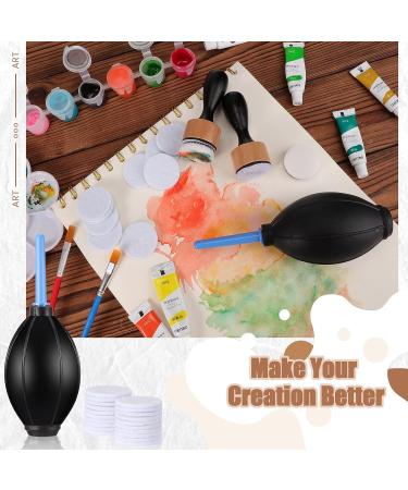54-Piece Alcohol Ink Blower Set with Round Blending Tool and Air Blower - Perfect for Card Making and Painting - Buy Online on SooperMarket.com