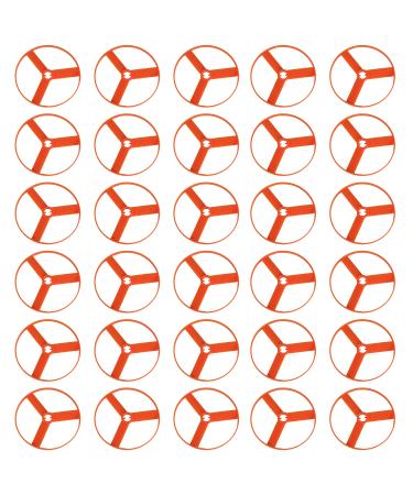 Zoom-O Flying Disc Launcher Disc Refill Pack | Set of 30 Extra Disc Replacements Disc Launchers | 30 Discs Only