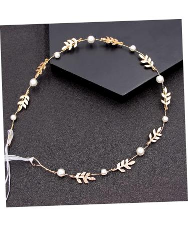 minkissy Hair Bands for Women's Hair Wedding Headband Ladies Headbands Bride Headpieces for Wedding Headwear for Women Bride Headband Gold Tiara Gold Hair Ties Bridesmaid Crystal Pearl - Buy Online on SooperMarket.com