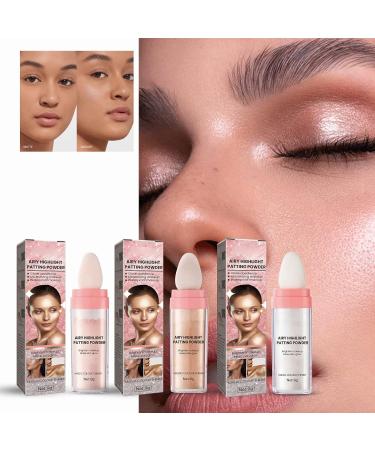 Fairy Highlighter Stick - Natural Brightening 3D Repair Powder for Face, Body & Stage Makeup - White - Buy Online on SooperMarket.com