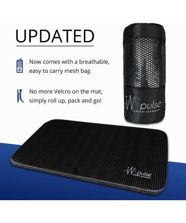 Impulse Fitness Knee Mat - Extra Thick 25mm Cushioned Pad for Knees & Elbows | Portable Exercise Mat for Planks, Ab Rollers, Yoga - Buy Online on SooperMarket.com