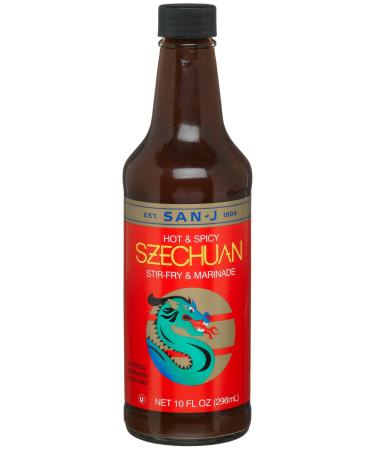 San-J Szechuan Sauce, 10-Ounce Bottles (Pack of 6)