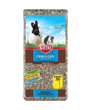 Kaytee Superpet Clean & Cozy Spura for small pets such as mice racing mice rodents hamsters rabbits particularly absorbent paper litter 99.9 % dust -free of course 24.6l of course 24.6 liters